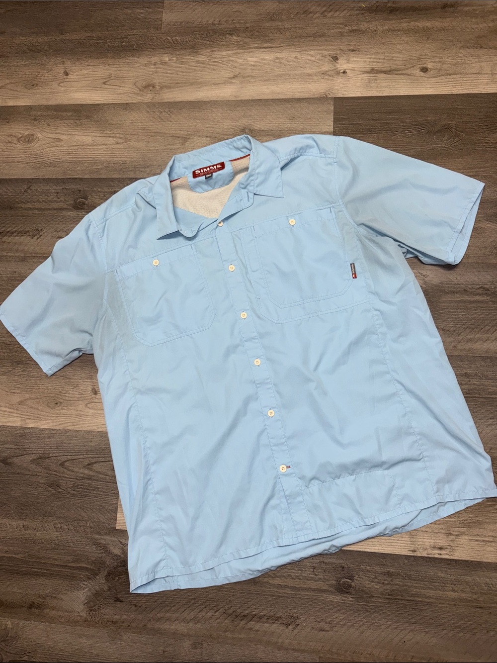Simms button shirt top